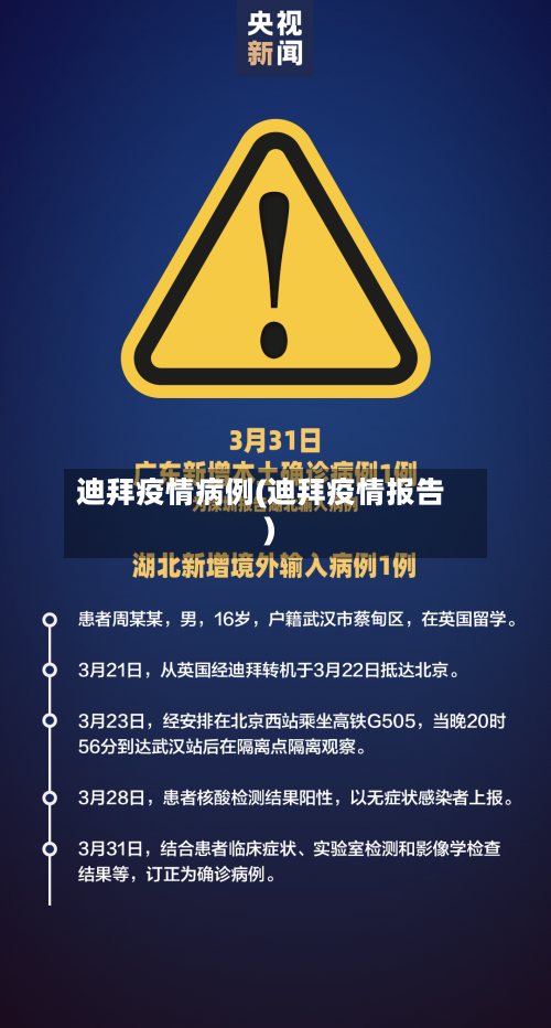 迪拜疫情病例(迪拜疫情报告)