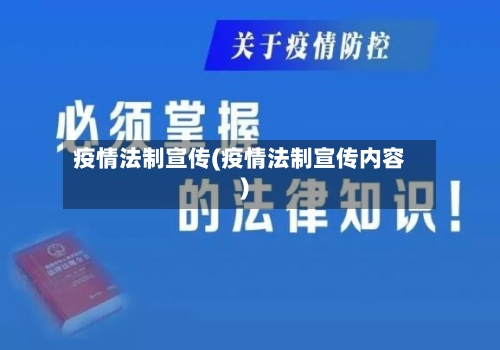 疫情法制宣传(疫情法制宣传内容)-第2张图片