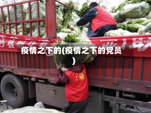 疫情之下的(疫情之下的党员)