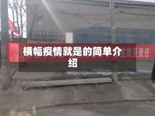 横幅疫情就是的简单介绍-第2张图片