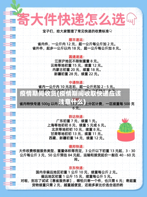 疫情期间收货(疫情期间收取快递应该注意什么)