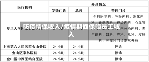 防疫情保收入/疫情期间保障员工收入-第3张图片