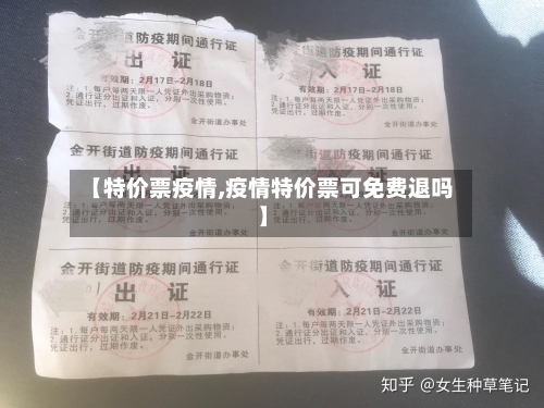 【特价票疫情,疫情特价票可免费退吗】-第2张图片