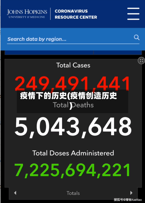 疫情下的历史(疫情创造历史)-第2张图片