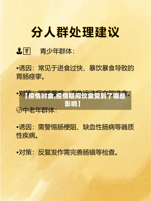 【疫情时食,疫情期间饮食受到了哪些影响】-第2张图片