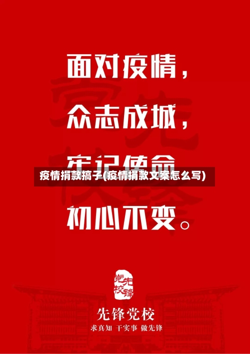 疫情捐款搞子(疫情捐款文案怎么写)-第3张图片